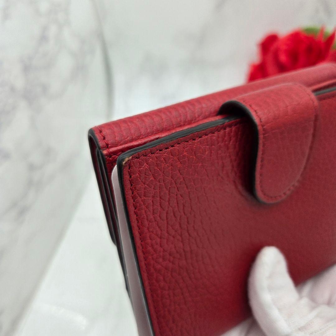 Gucci Folding Wallet Interlocking Red — view 6