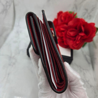 Gucci Folding Wallet Interlocking Red — view 8