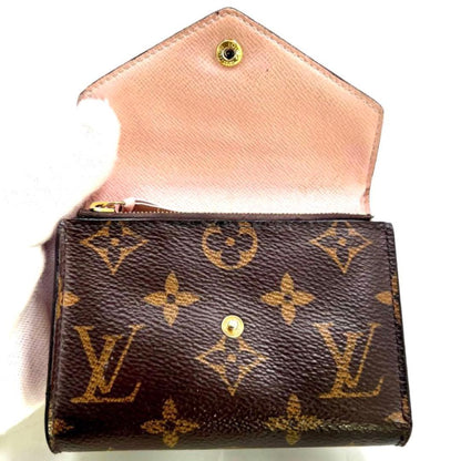 Louis Vuitton Monogram Portefeuille Victorine Rosevalerine Wallet — view 2