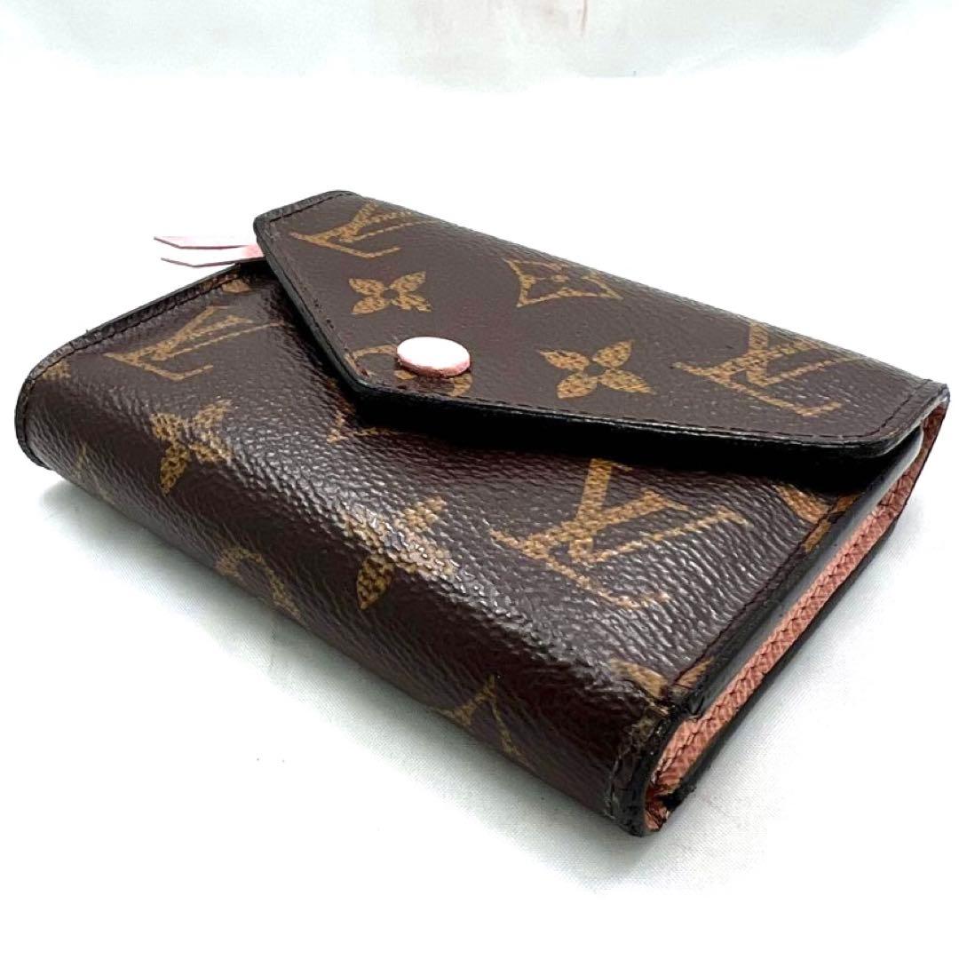 Louis Vuitton Monogram Portefeuille Victorine Rosevalerine Wallet — view 6