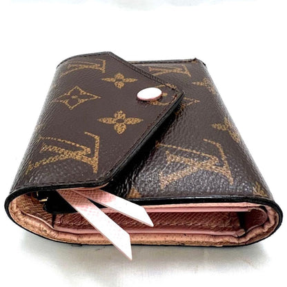 Louis Vuitton Monogram Portefeuille Victorine Rosevalerine Wallet — view 8