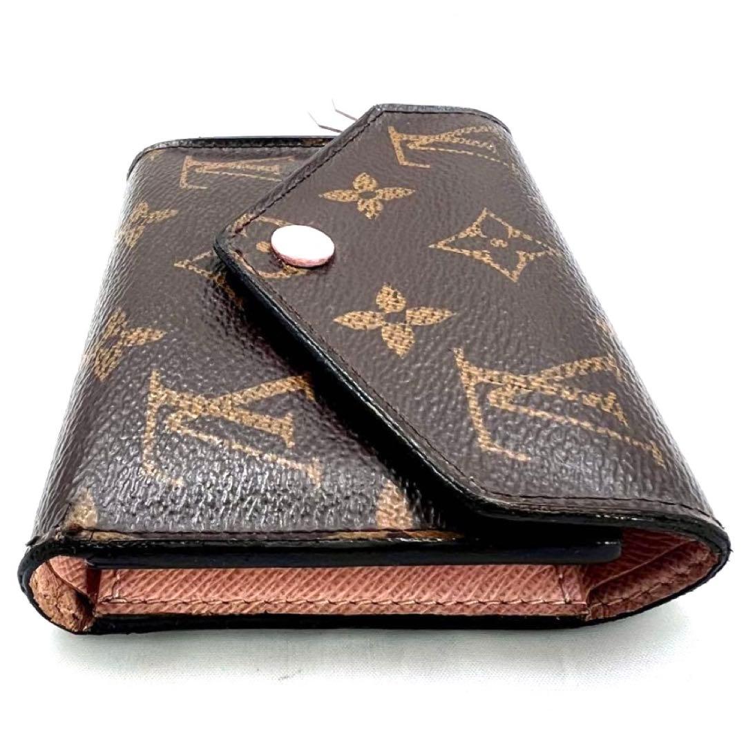 Louis Vuitton Monogram Portefeuille Victorine Rosevalerine Wallet — view 9
