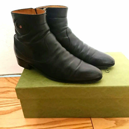 Gucci Ankle Boots Short Boots Black 9