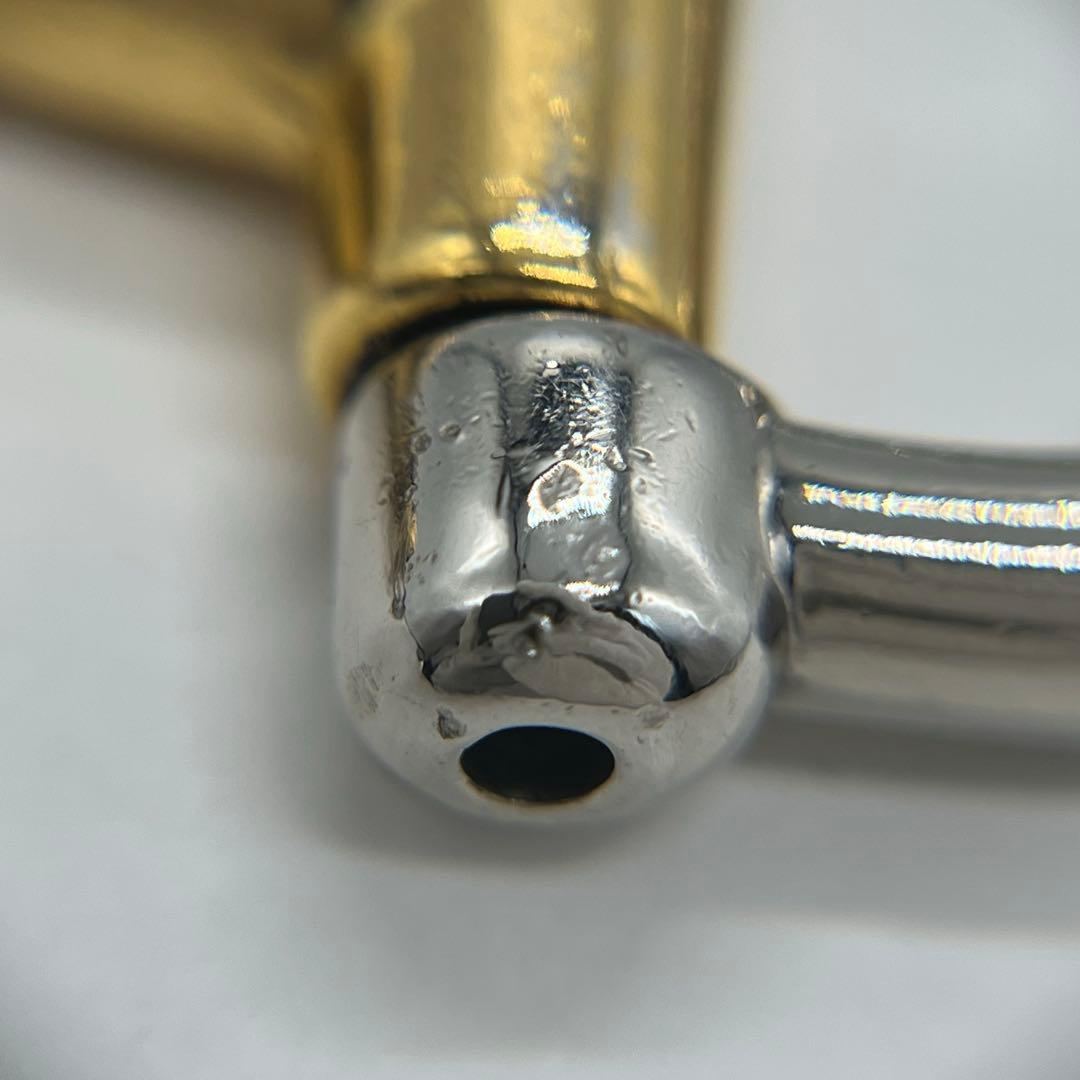 Gucci Horsebit Key Ring Key Holder Gold Metal