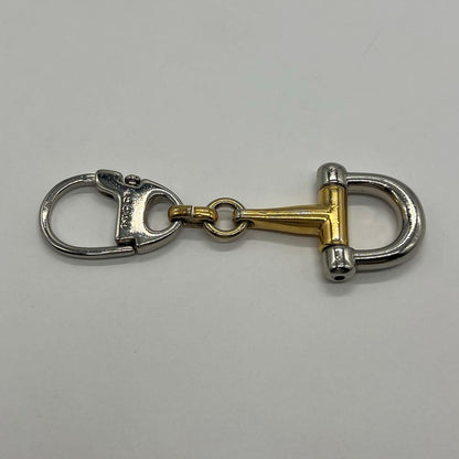 Gucci Horsebit Key Ring Key Holder Gold Metal