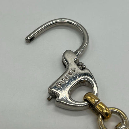 Gucci Horsebit Key Ring Key Holder Gold Metal