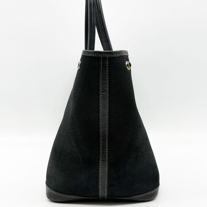 Hermes Garden Party PM Canvas Leather Officier Tote — view 6