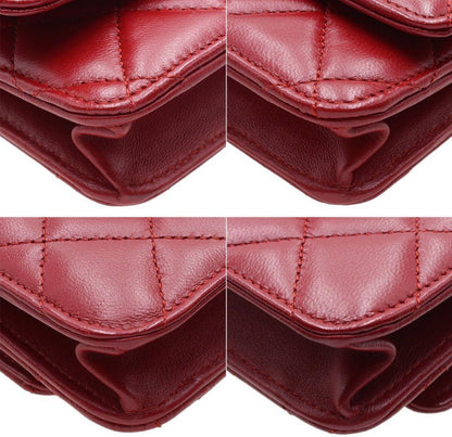 Chanel Matelasse Lambskin Chain Wallet