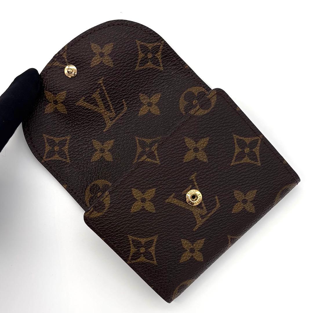 Louis Vuitton Portefeuille Helene Trifold Wallet Monogram — view 3
