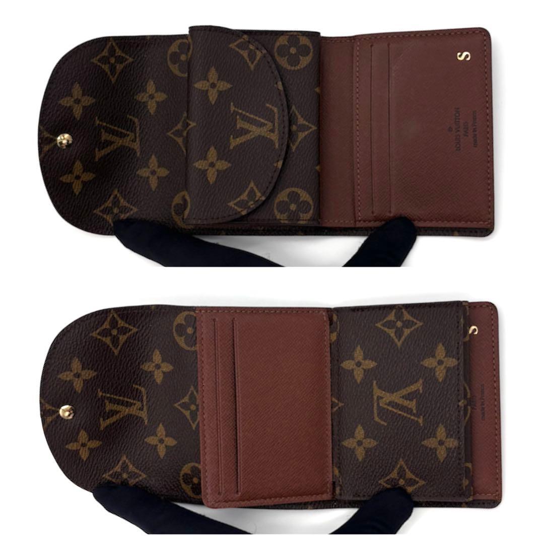 Louis Vuitton Portefeuille Helene Trifold Wallet Monogram — view 4