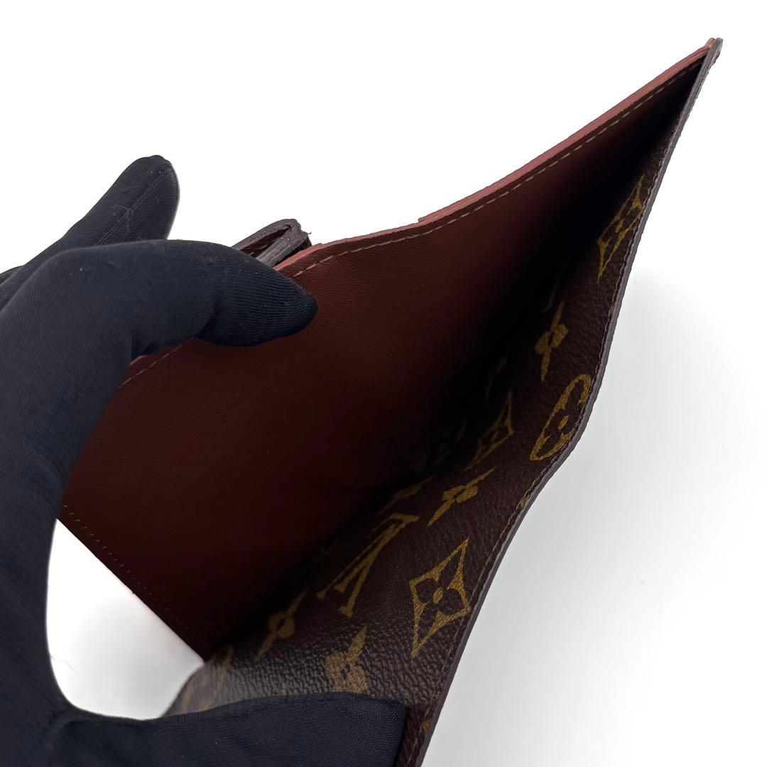 Louis Vuitton Portefeuille Helene Trifold Wallet Monogram — view 5
