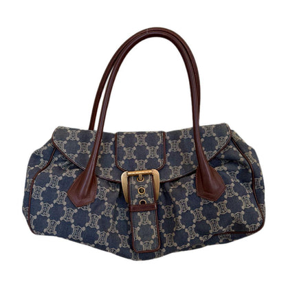 Celine Vintage Denim Shoulder Bag