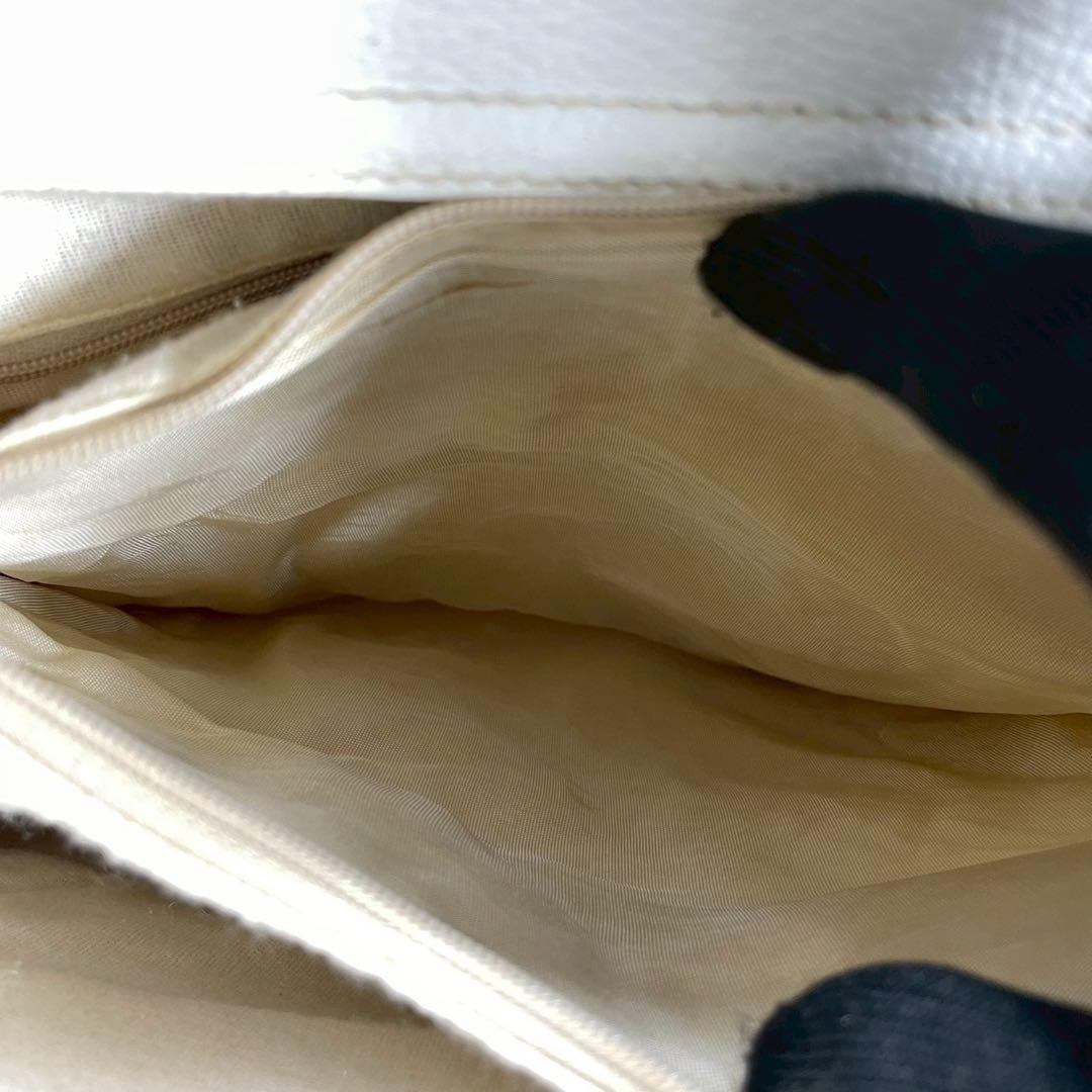Gucci Diana Handbag Bamboo White Leather — view 6