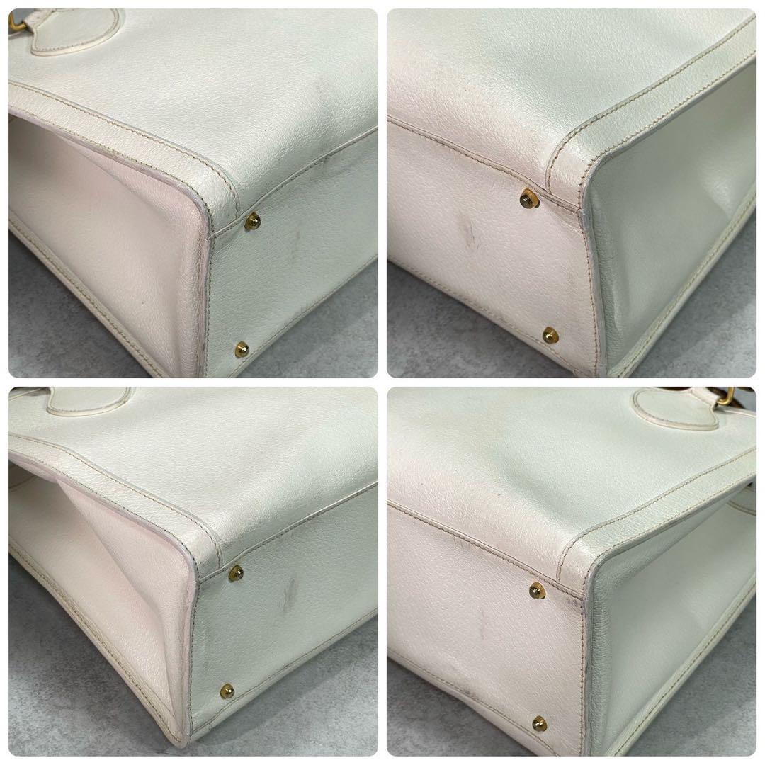 Gucci Diana Handbag Bamboo White Leather — view 9