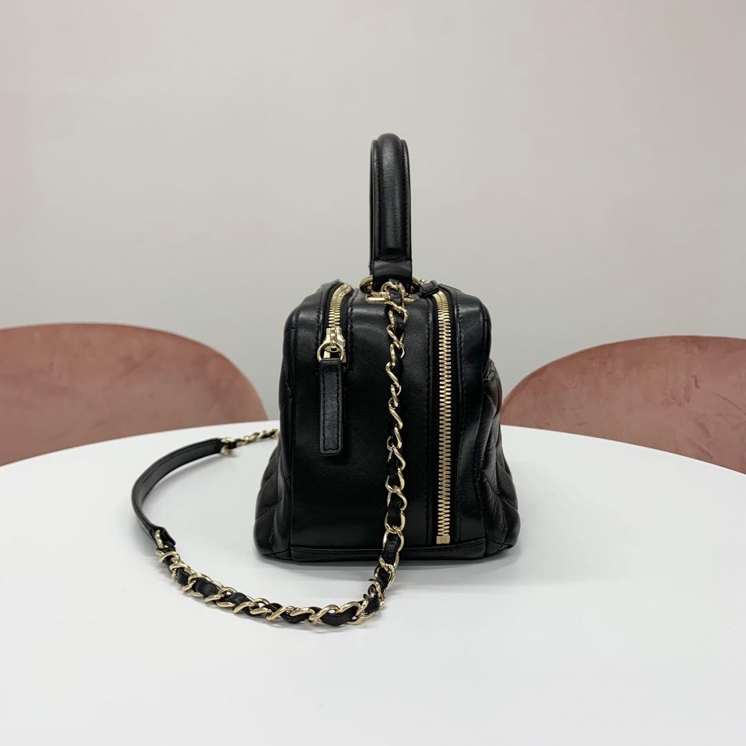 Chanel Trendy CC Bowling Bag Quilted 2-Way — view 2