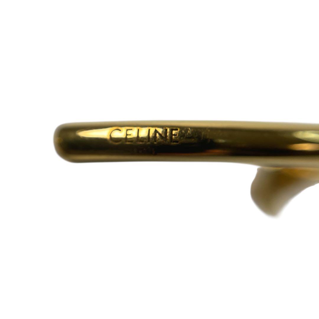 Celine Knot Extra Thin Bracelet Gold Finish Brass