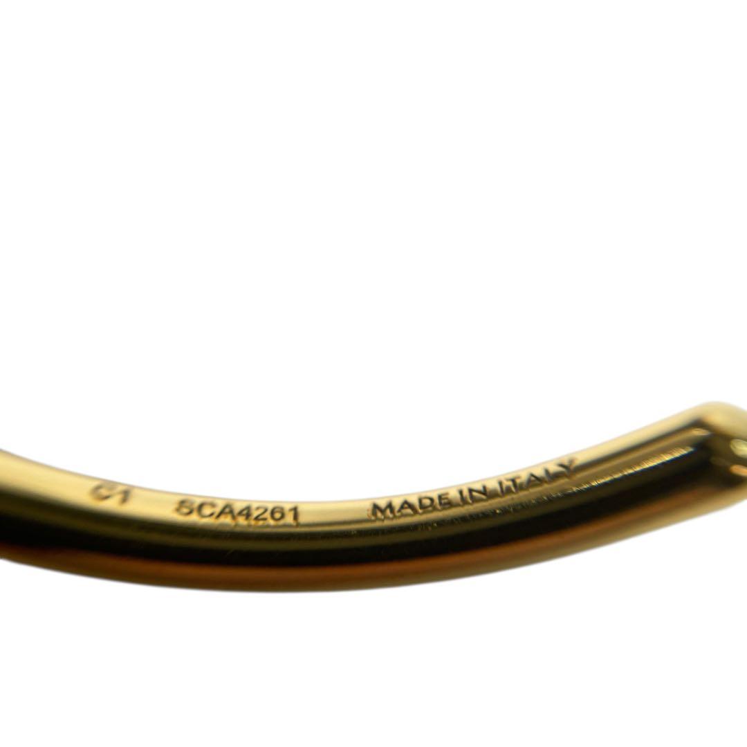 Celine Knot Extra Thin Bracelet Gold Finish Brass
