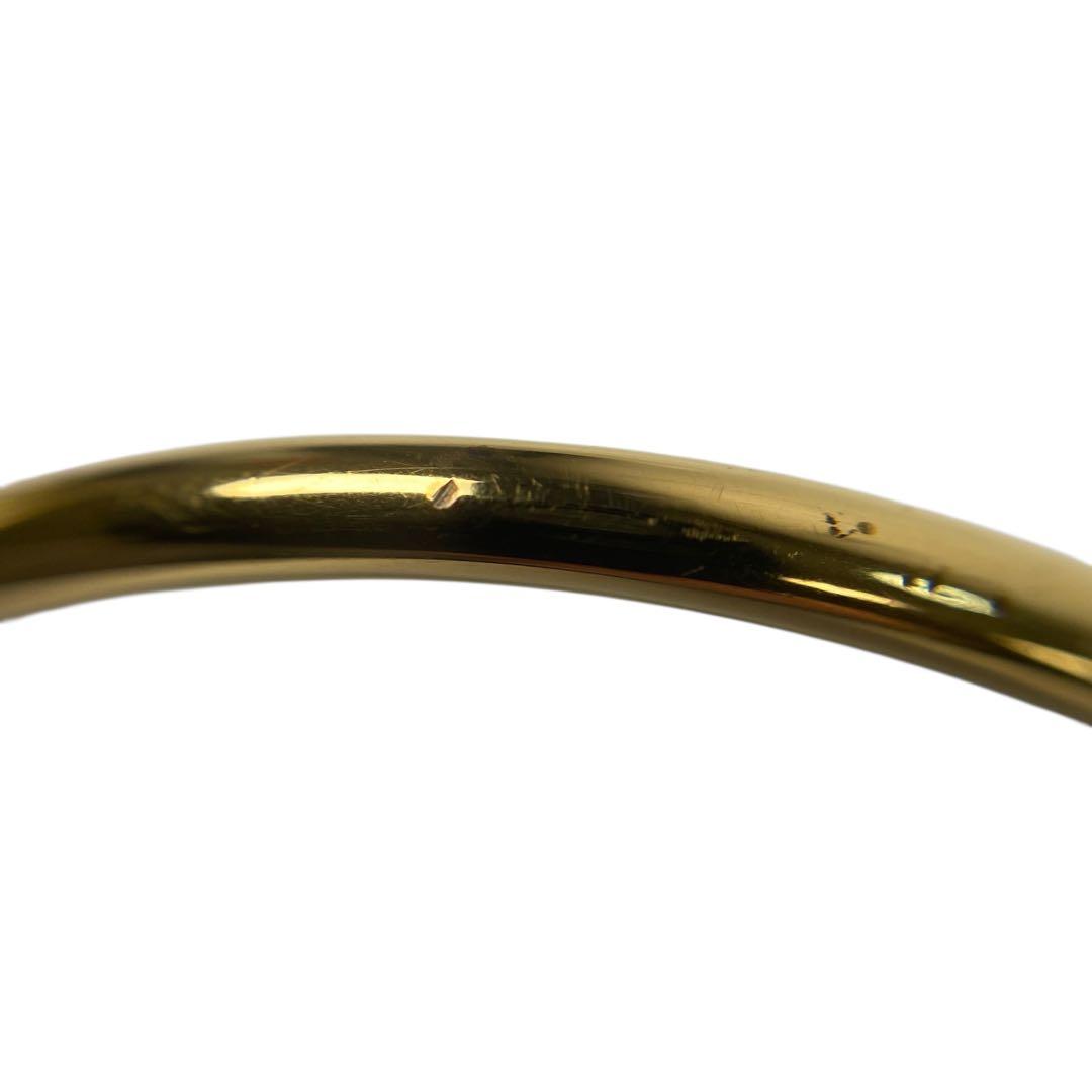 Celine Knot Extra Thin Bracelet Gold Finish Brass