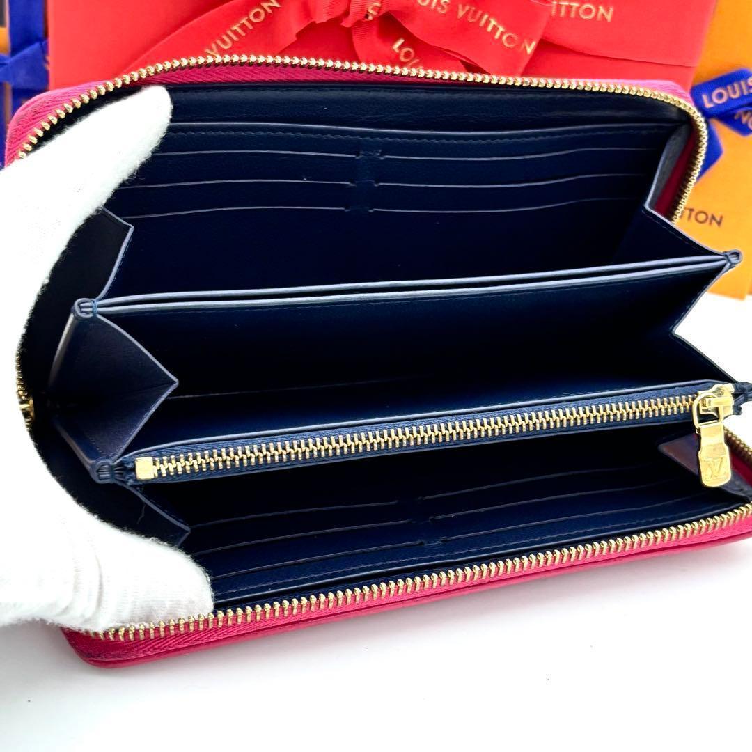 Louis Vuitton Wallet Monogram Pink Blue — view 3