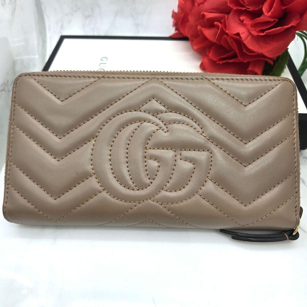 Gucci Wallet GG Marmont Quilted — view 2
