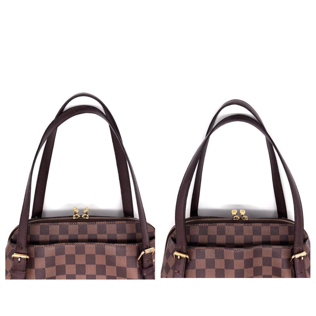 Louis Vuitton Damier Belem MM Tote Bag Brown — view 6