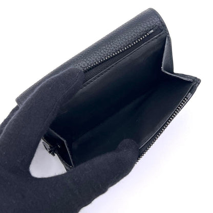 Louis Vuitton Aerogram Portefeuille Pilot Trifold Wallet Black — view 5