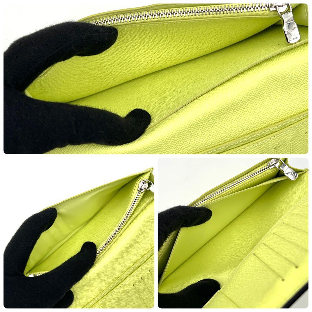 Louis Vuitton Taigarama Portefeuille Brazza NM Yellow Wallet