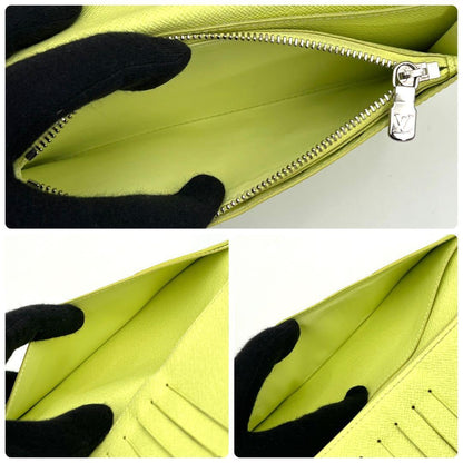 Louis Vuitton Taigarama Portefeuille Brazza NM Yellow Wallet