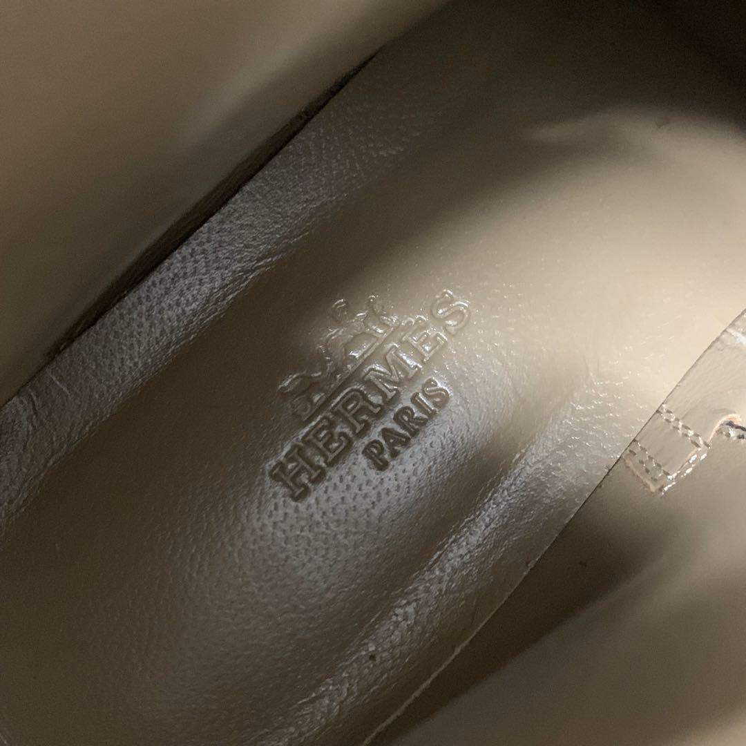 Unused Hermes Neo Leather Kelly Hardware Short Boots Black