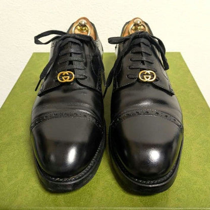 Gucci Business Shoes Dress Shoes Black 7 1 2