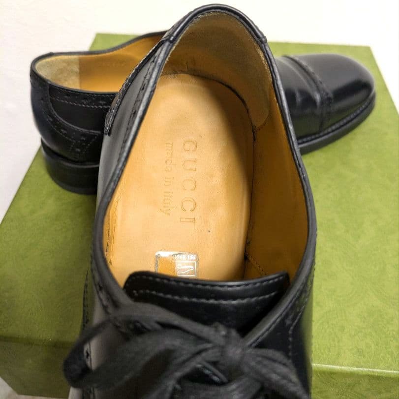 Gucci Business Shoes Dress Shoes Black 7 1 2