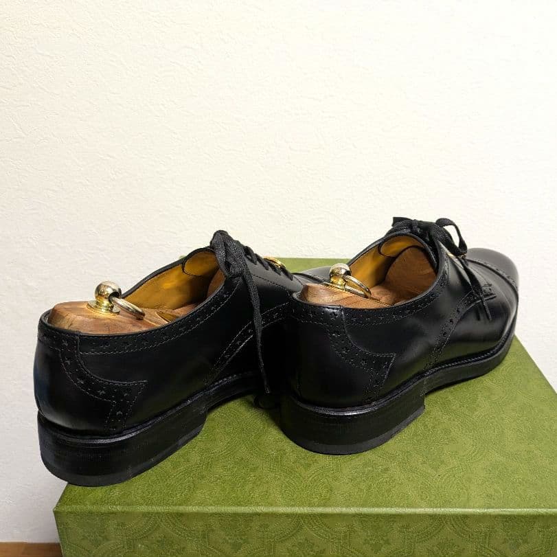 Gucci Business Shoes Dress Shoes Black 7 1 2