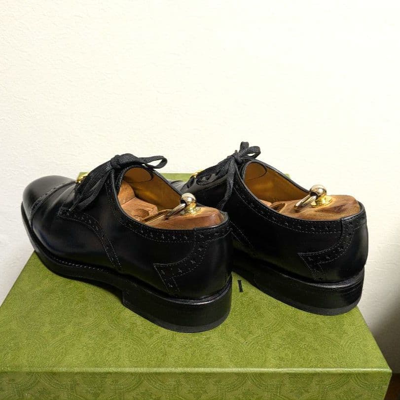 Gucci Business Shoes Dress Shoes Black 7 1 2