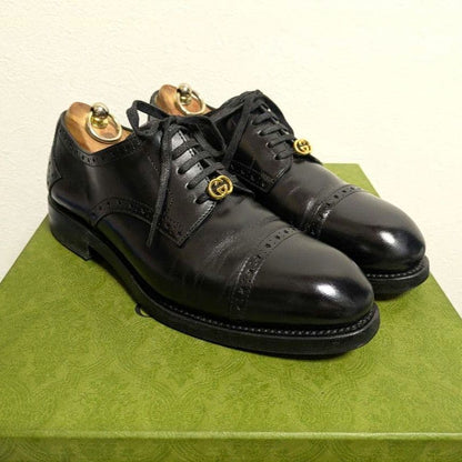Gucci Business Shoes Dress Shoes Black 7 1 2