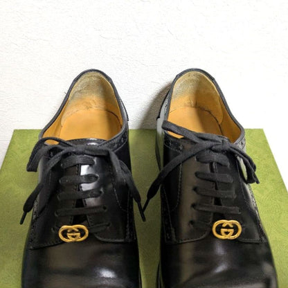Gucci Business Shoes Dress Shoes Black 7 1 2
