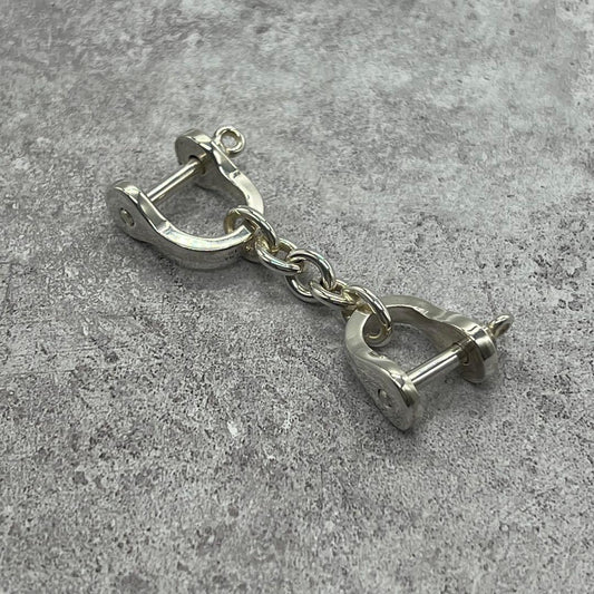 Tiffany & Co Double Shackle Key Ring Vintage
