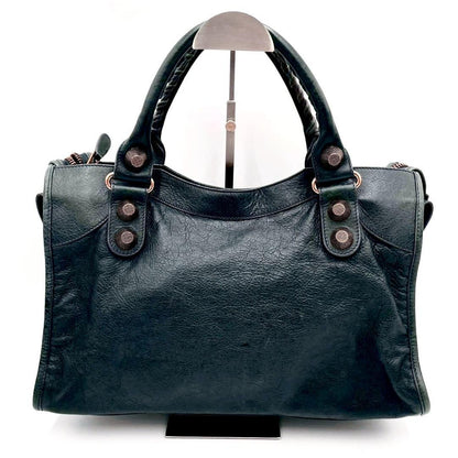 Balenciaga the Giant City Handbag Gray with Mirror — view 3