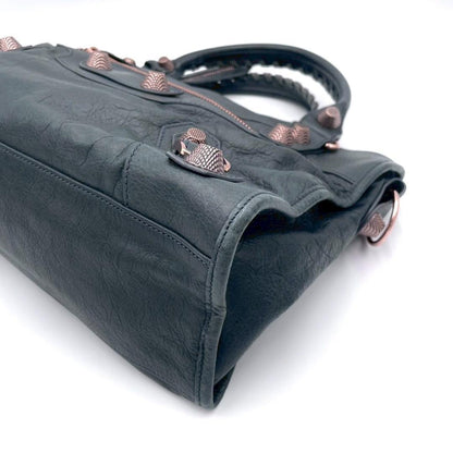 Balenciaga the Giant City Handbag Gray with Mirror — view 7