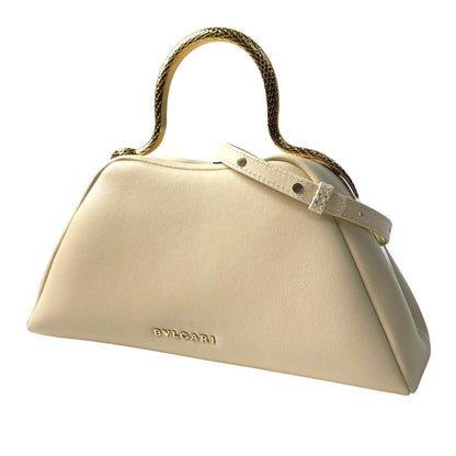 Bvlgari Serpentine Top Handle Shoulder Handbag