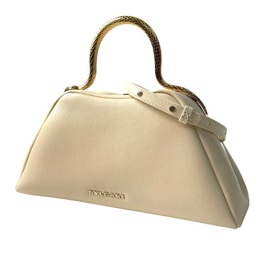 Bvlgari Serpentine Top Handle Shoulder Handbag