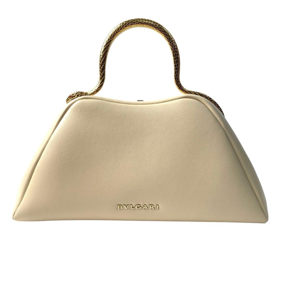 Bvlgari Serpentine Top Handle Shoulder Handbag