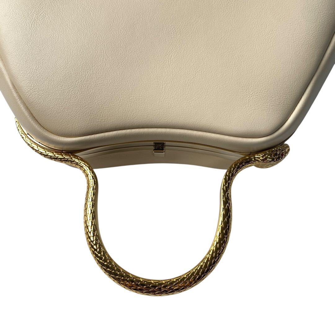 Bvlgari Serpentine Top Handle Shoulder Handbag