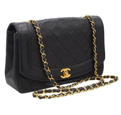 Chanel Matelasse Diana Lambskin Shoulder Bag