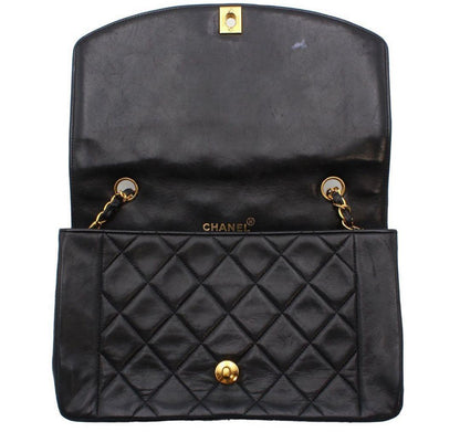 Chanel Matelasse Diana Lambskin Shoulder Bag