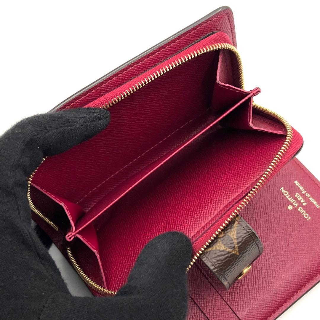 Louis Vuitton Monogram Portefeuille Juliette Bifold Wallet Brown
