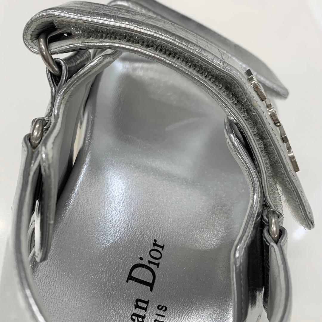 Dior Act Leather Logo Velcro Sandals