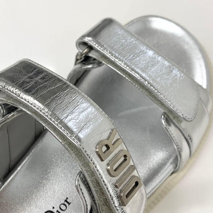 Dior Act Leather Logo Velcro Sandals