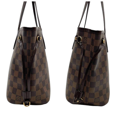 Louis Vuitton Damier Neverfull PM Hand Shoulder Bag