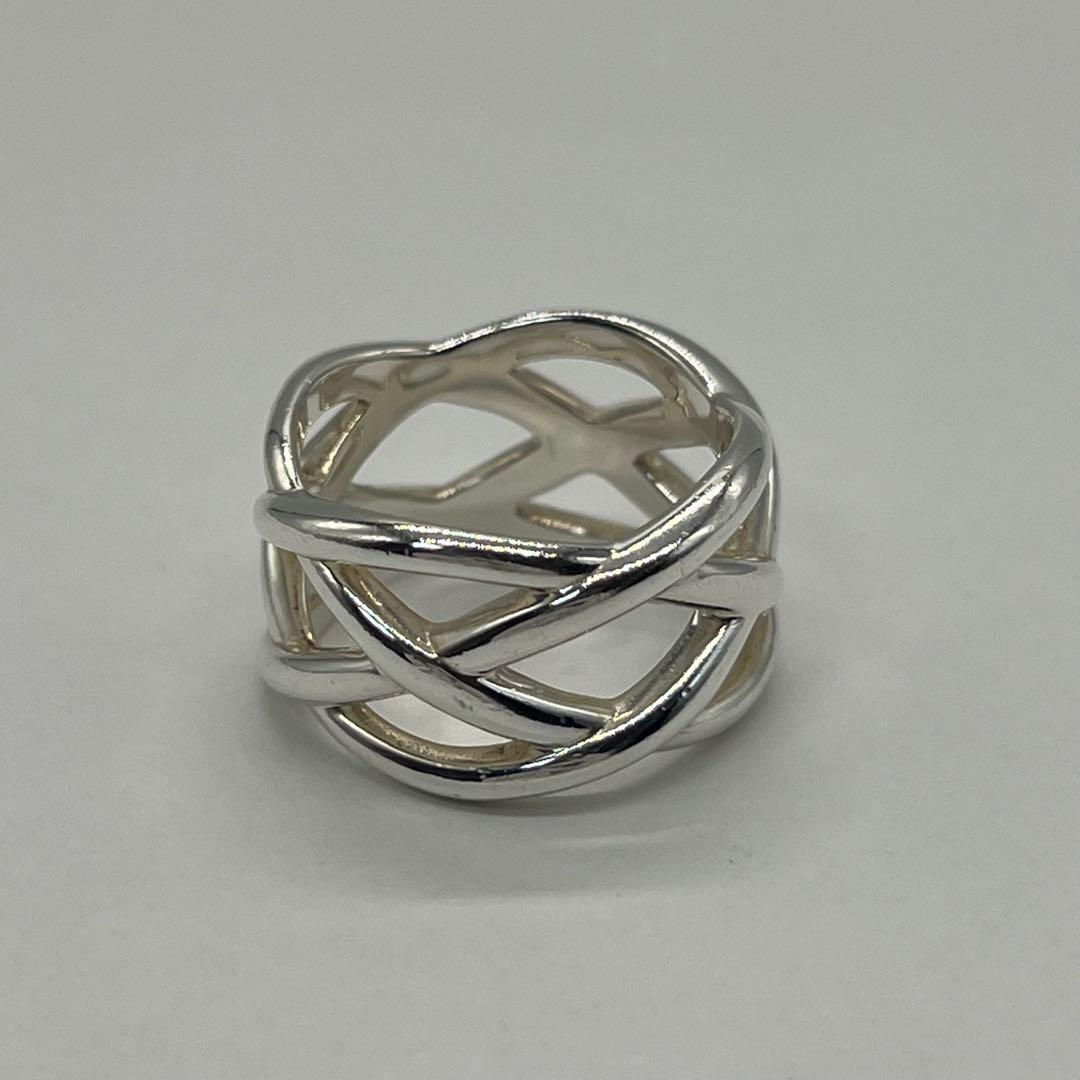 Tiffany & Co Celtic Knot Ring No 16 SV 925