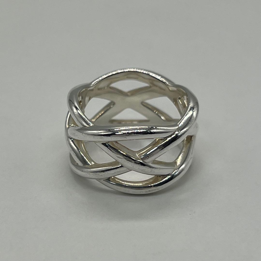 Tiffany & Co Celtic Knot Ring No 16 SV 925